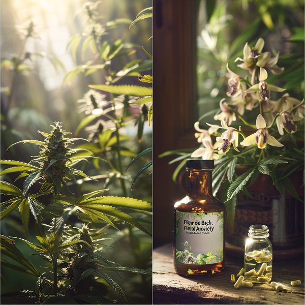 Fleur de chanvre vs fleur de bach : le choix naturel anti-anxiété